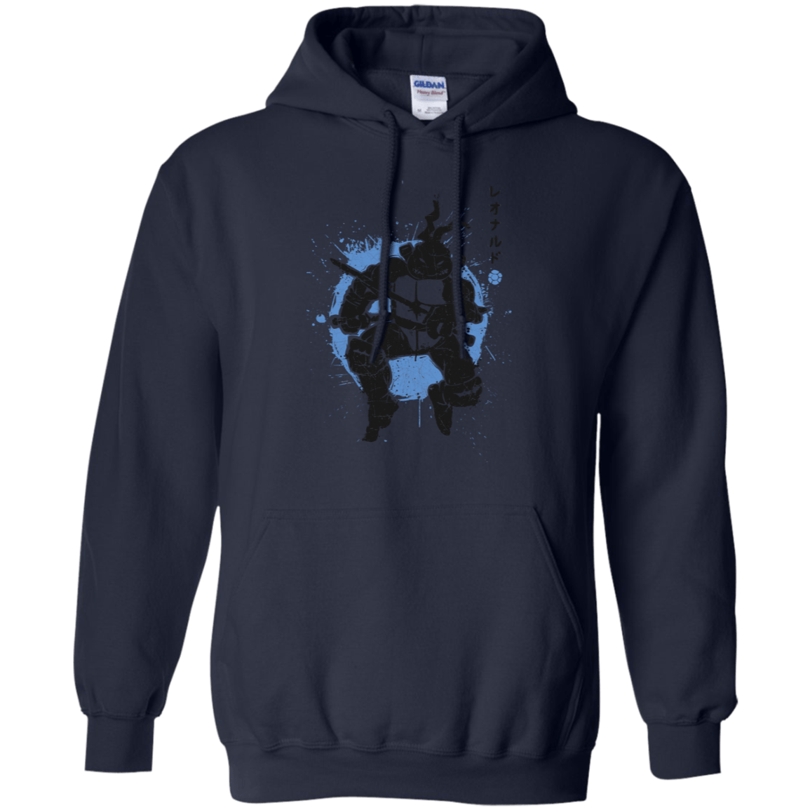 Sweatshirts Navy / S TMNT - Katana Warrior Pullover Hoodie