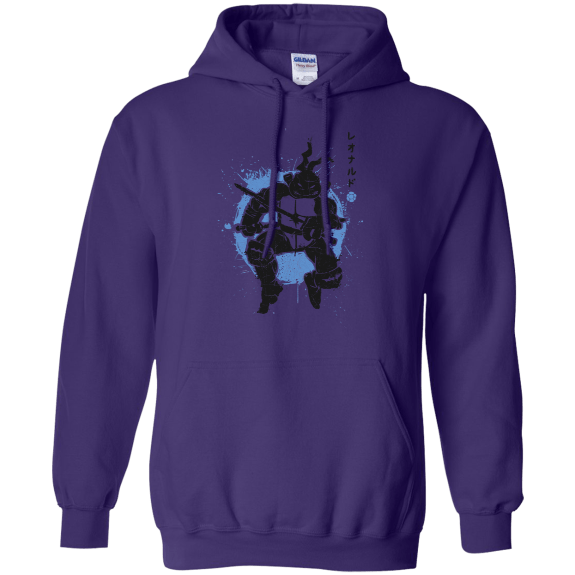 Sweatshirts Purple / S TMNT - Katana Warrior Pullover Hoodie