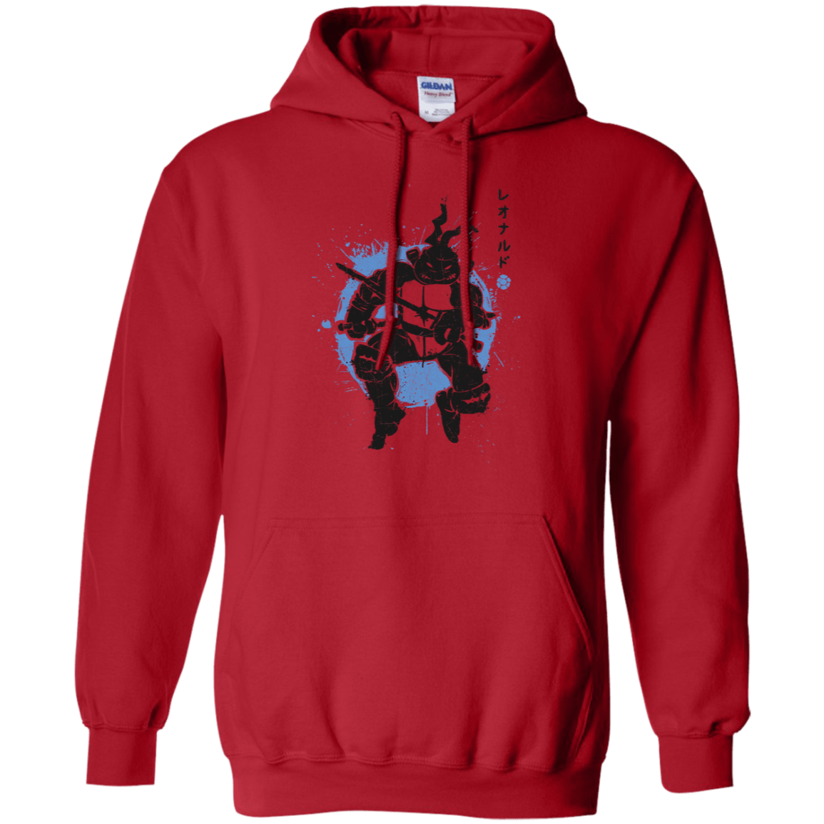 Sweatshirts Red / S TMNT - Katana Warrior Pullover Hoodie