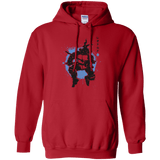 Sweatshirts Red / S TMNT - Katana Warrior Pullover Hoodie