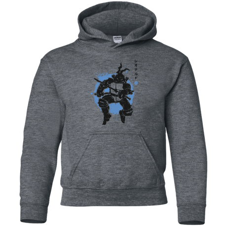 Sweatshirts Dark Heather / YS TMNT - Katana Warrior Youth Hoodie