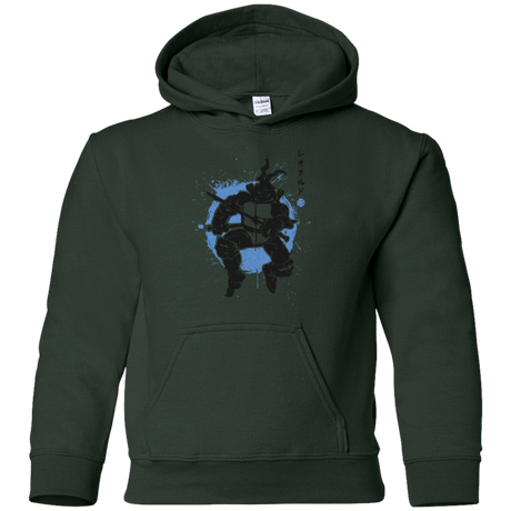 Sweatshirts Forest Green / YS TMNT - Katana Warrior Youth Hoodie