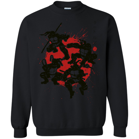 Sweatshirts Black / S TMNT - Mutant Warriors Crewneck Sweatshirt