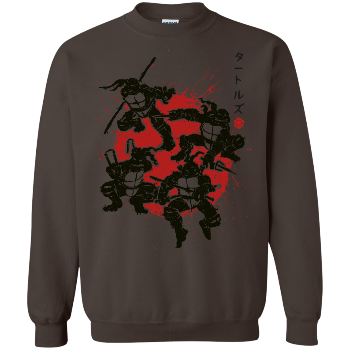 Sweatshirts Dark Chocolate / S TMNT - Mutant Warriors Crewneck Sweatshirt