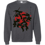 Sweatshirts Dark Heather / S TMNT - Mutant Warriors Crewneck Sweatshirt