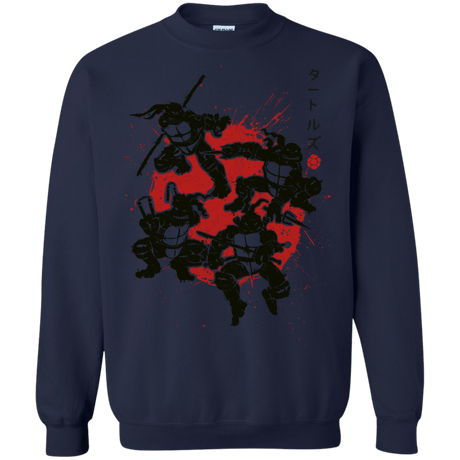 Sweatshirts Navy / S TMNT - Mutant Warriors Crewneck Sweatshirt