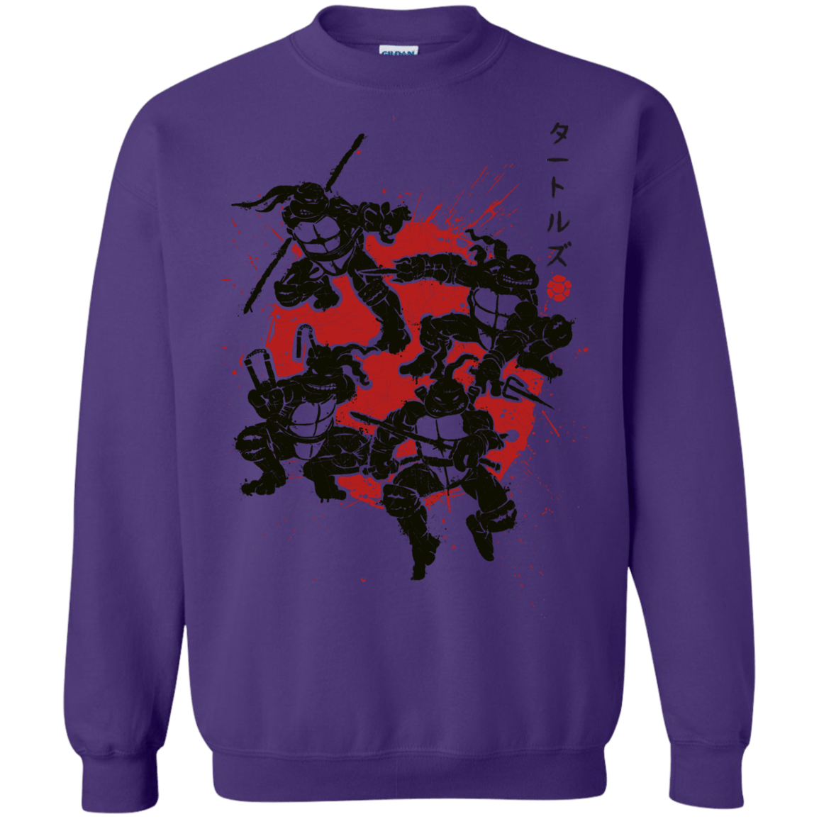 Sweatshirts Purple / S TMNT - Mutant Warriors Crewneck Sweatshirt