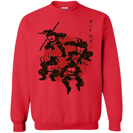 Sweatshirts Red / S TMNT - Mutant Warriors Crewneck Sweatshirt