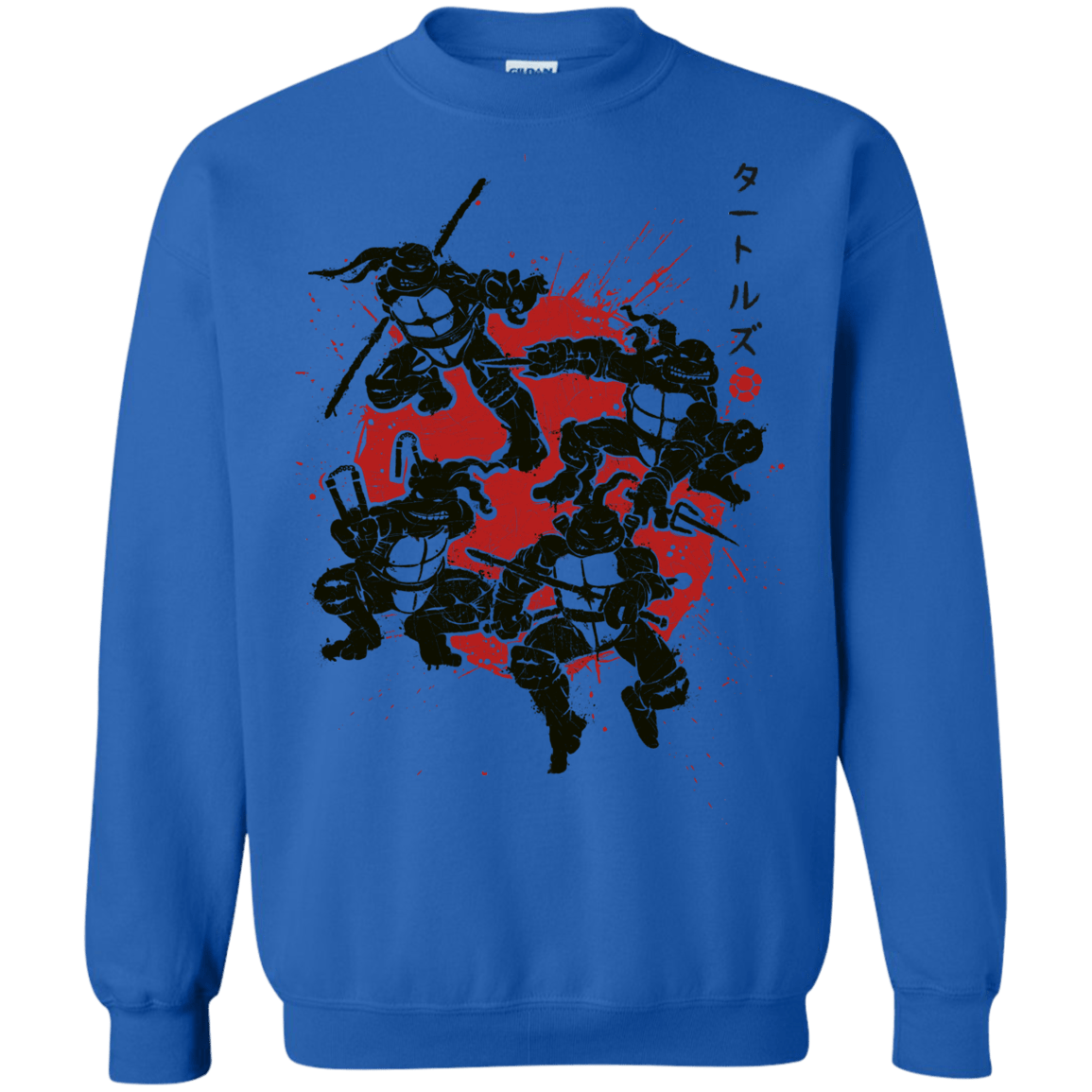 Sweatshirts Royal / S TMNT - Mutant Warriors Crewneck Sweatshirt
