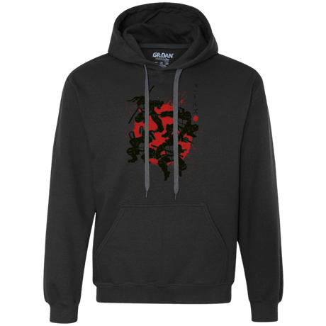 Sweatshirts Black / S TMNT - Mutant Warriors Premium Fleece Hoodie