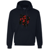 Sweatshirts Navy / S TMNT - Mutant Warriors Premium Fleece Hoodie