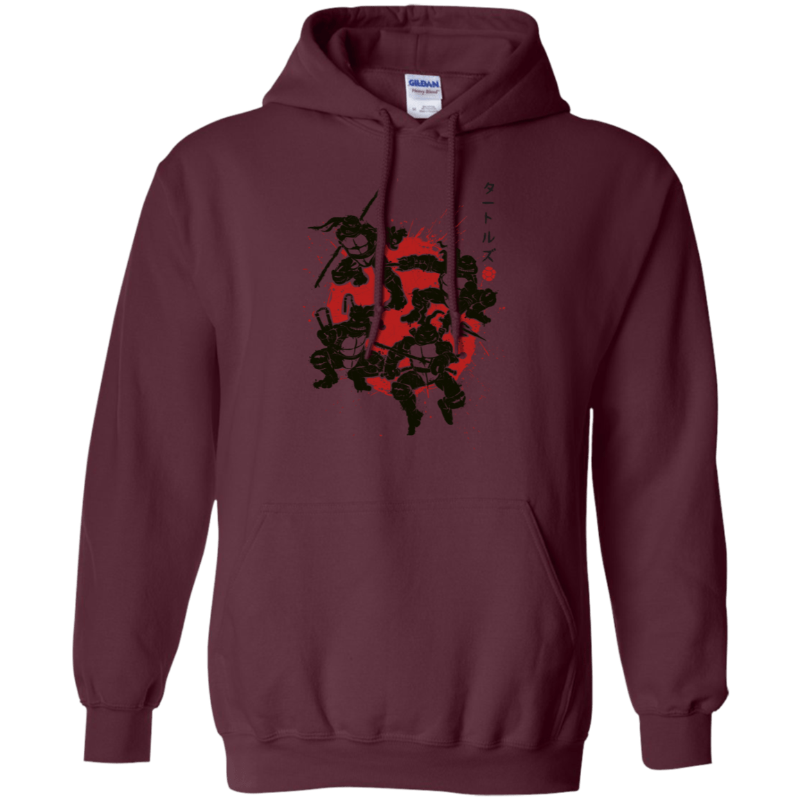 Sweatshirts Maroon / S TMNT - Mutant Warriors Pullover Hoodie