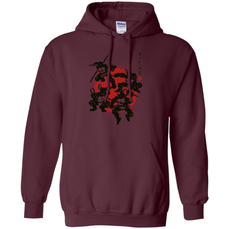 Sweatshirts Maroon / S TMNT - Mutant Warriors Pullover Hoodie