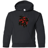 Sweatshirts Black / YS TMNT - Mutant Warriors Youth Hoodie