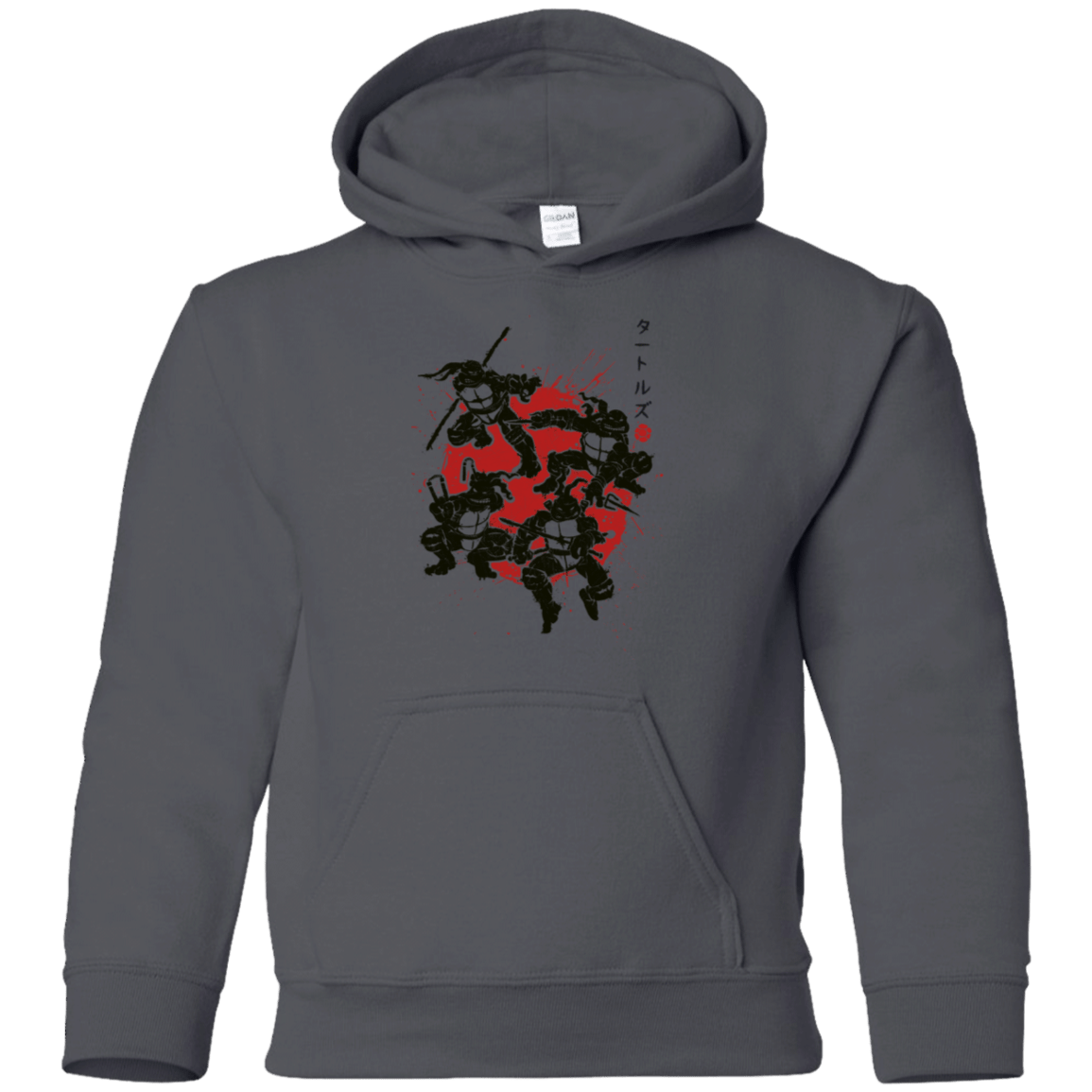 Sweatshirts Charcoal / YS TMNT - Mutant Warriors Youth Hoodie