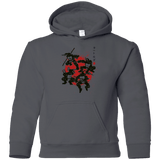 Sweatshirts Charcoal / YS TMNT - Mutant Warriors Youth Hoodie
