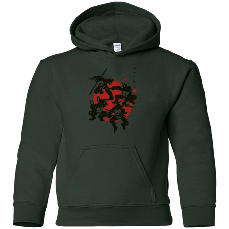 Sweatshirts Forest Green / YS TMNT - Mutant Warriors Youth Hoodie