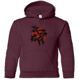 Sweatshirts Maroon / YS TMNT - Mutant Warriors Youth Hoodie