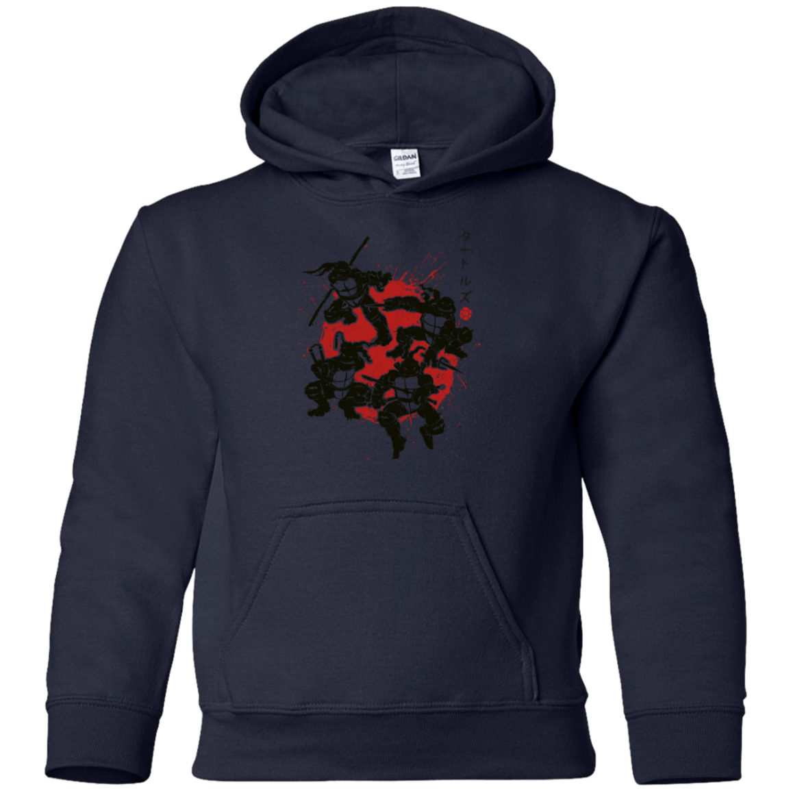 Sweatshirts Navy / YS TMNT - Mutant Warriors Youth Hoodie