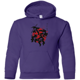 Sweatshirts Purple / YS TMNT - Mutant Warriors Youth Hoodie