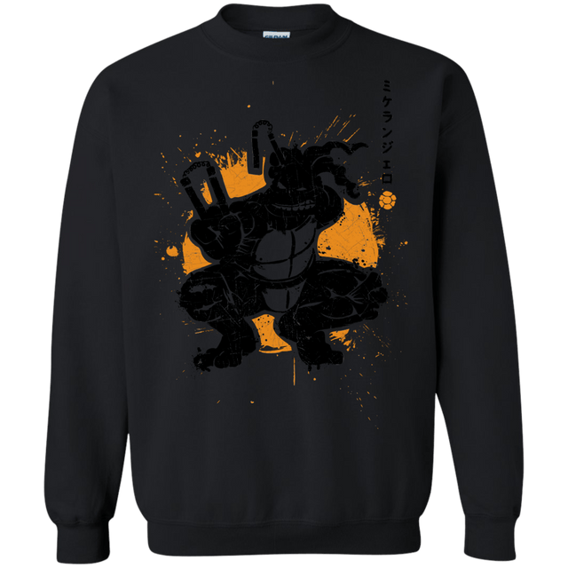 Sweatshirts Black / S TMNT - Nunchaku Warrior Crewneck Sweatshirt