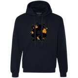 Sweatshirts Navy / S TMNT - Nunchaku Warrior Premium Fleece Hoodie