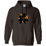 Sweatshirts Dark Chocolate / S TMNT - Nunchaku Warrior Pullover Hoodie