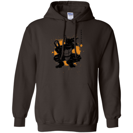 Sweatshirts Dark Chocolate / S TMNT - Nunchaku Warrior Pullover Hoodie