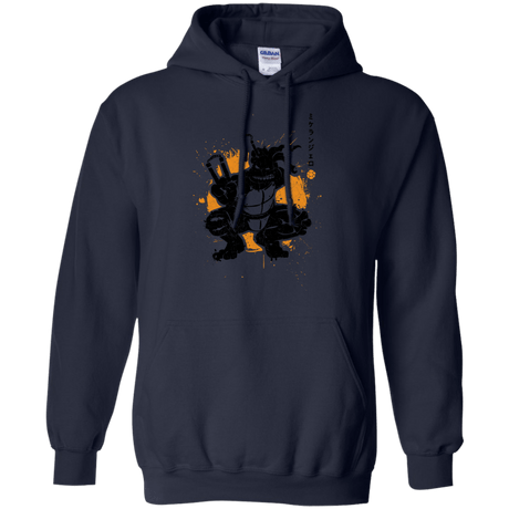 Sweatshirts Navy / S TMNT - Nunchaku Warrior Pullover Hoodie