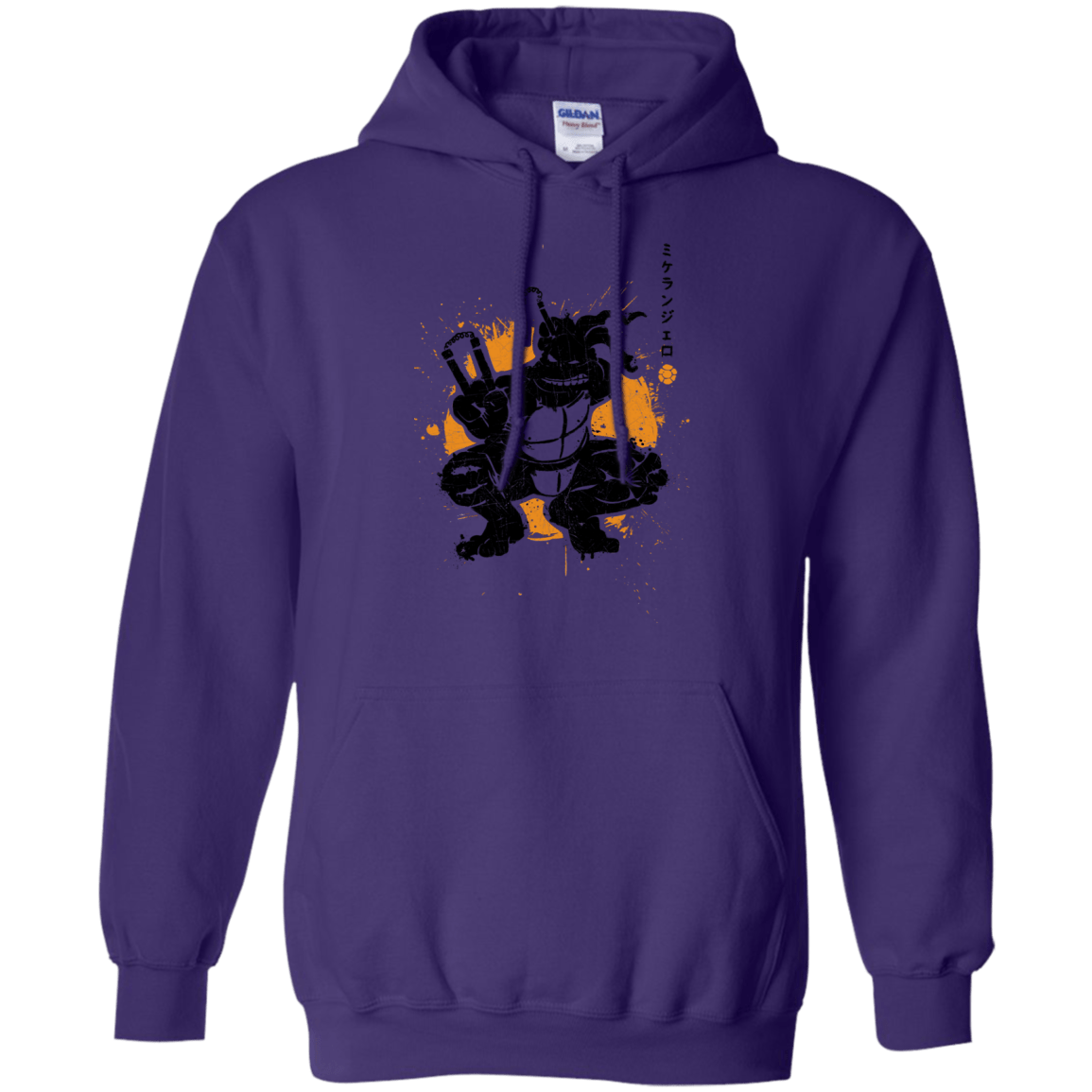 Sweatshirts Purple / S TMNT - Nunchaku Warrior Pullover Hoodie