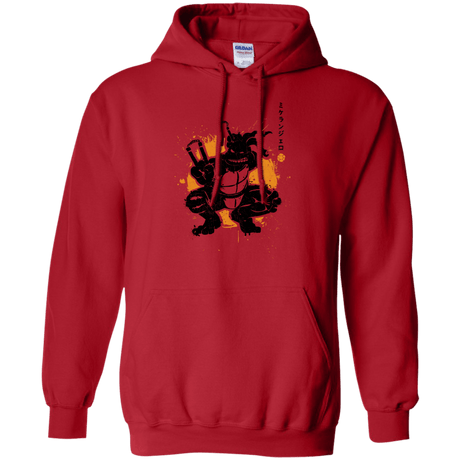 Sweatshirts Red / S TMNT - Nunchaku Warrior Pullover Hoodie