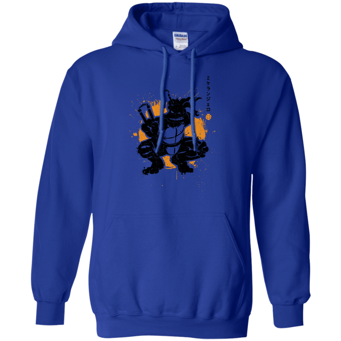 Sweatshirts Royal / S TMNT - Nunchaku Warrior Pullover Hoodie