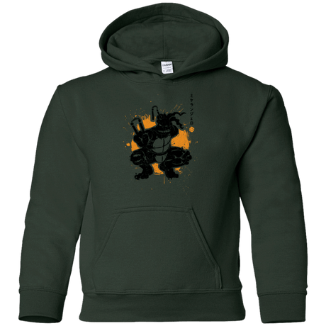 Sweatshirts Forest Green / YS TMNT - Nunchaku Warrior Youth Hoodie