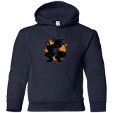 Sweatshirts Navy / YS TMNT - Nunchaku Warrior Youth Hoodie