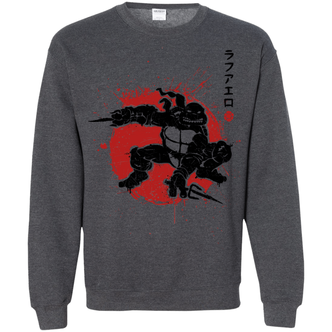 Sweatshirts Dark Heather / S TMNT - Sai Warrior Crewneck Sweatshirt