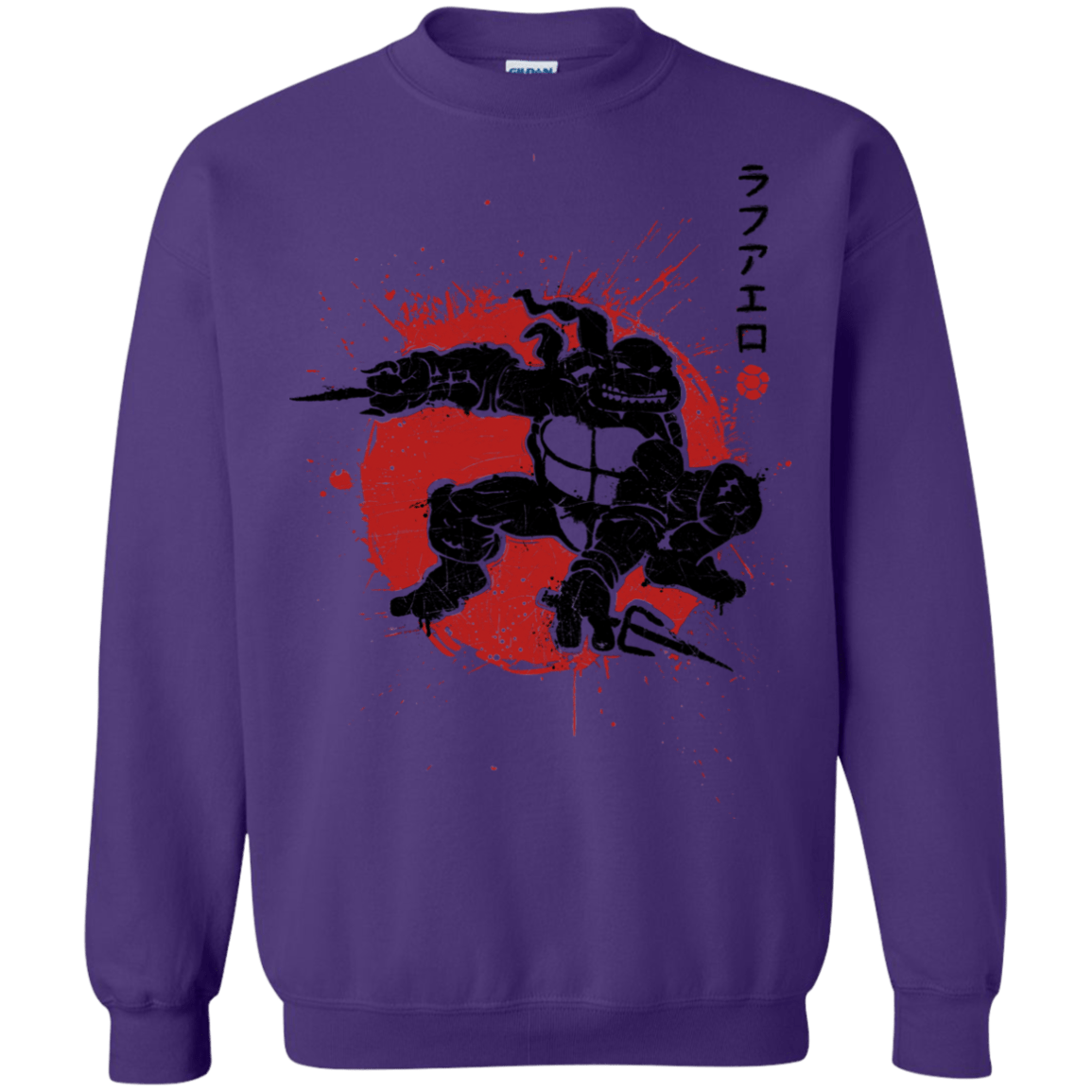 Sweatshirts Purple / S TMNT - Sai Warrior Crewneck Sweatshirt