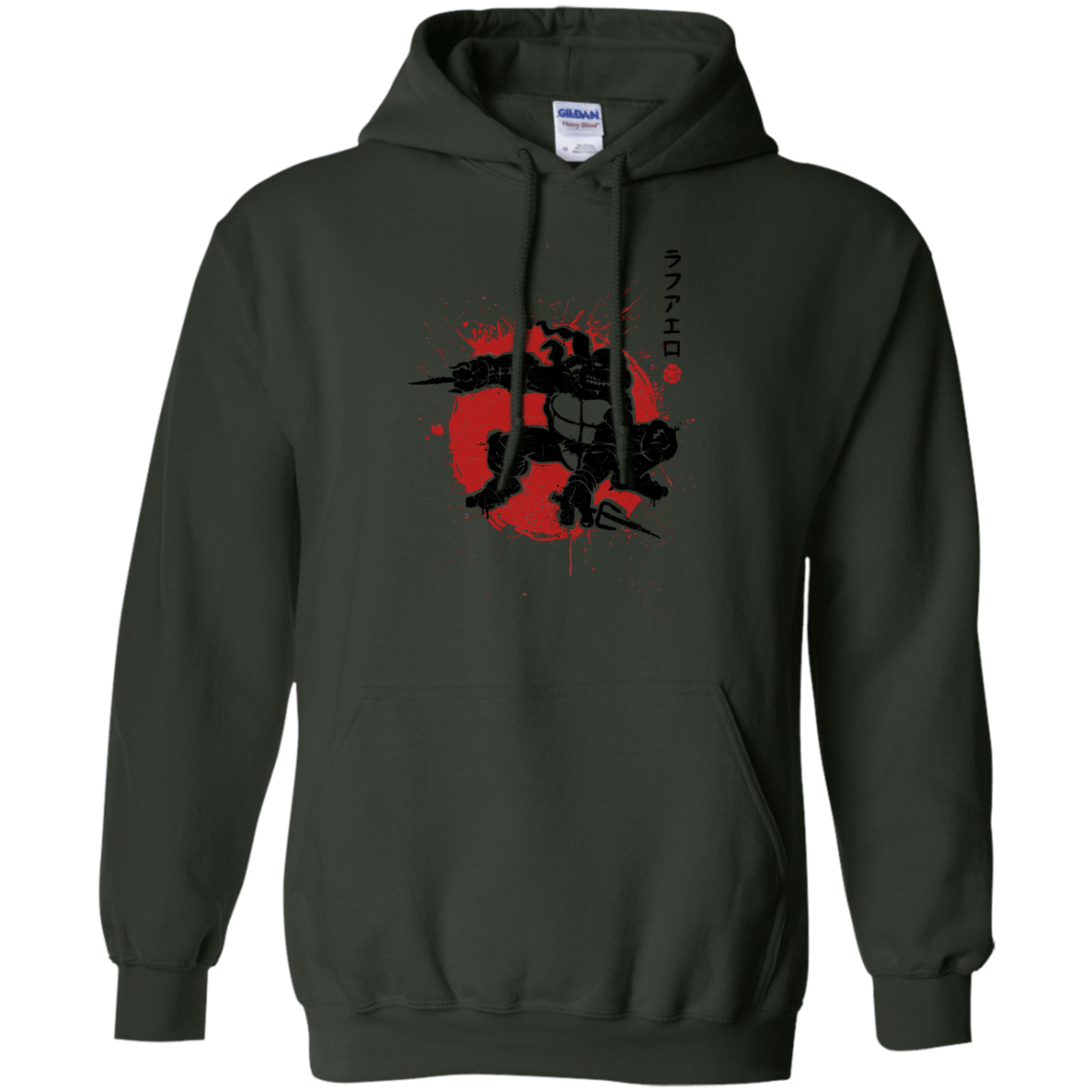 Sweatshirts Forest Green / S TMNT - Sai Warrior Pullover Hoodie