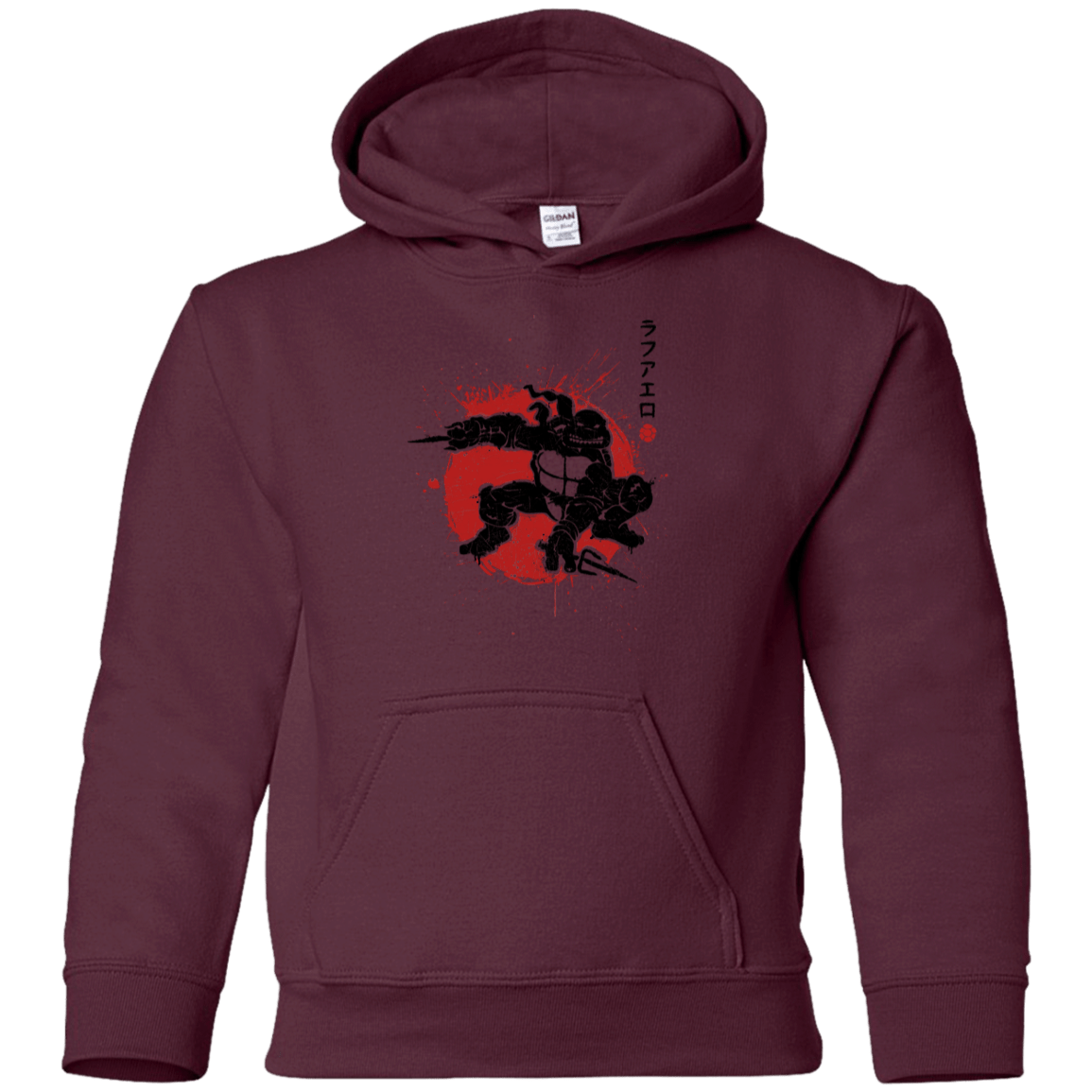 Sweatshirts Maroon / YS TMNT - Sai Warrior Youth Hoodie