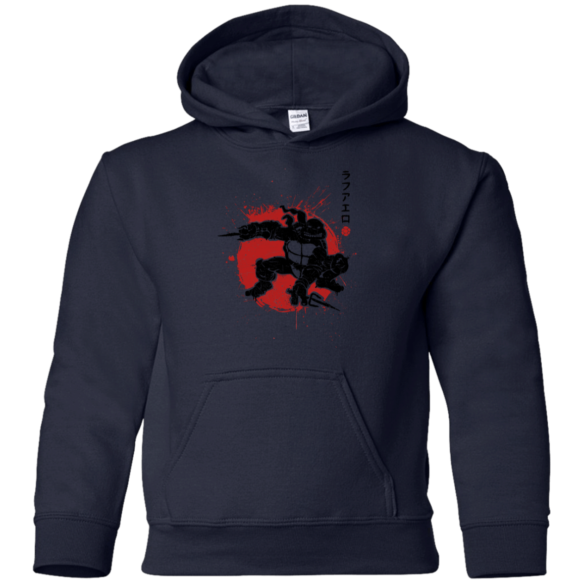Sweatshirts Navy / YS TMNT - Sai Warrior Youth Hoodie