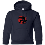 Sweatshirts Navy / YS TMNT - Sai Warrior Youth Hoodie