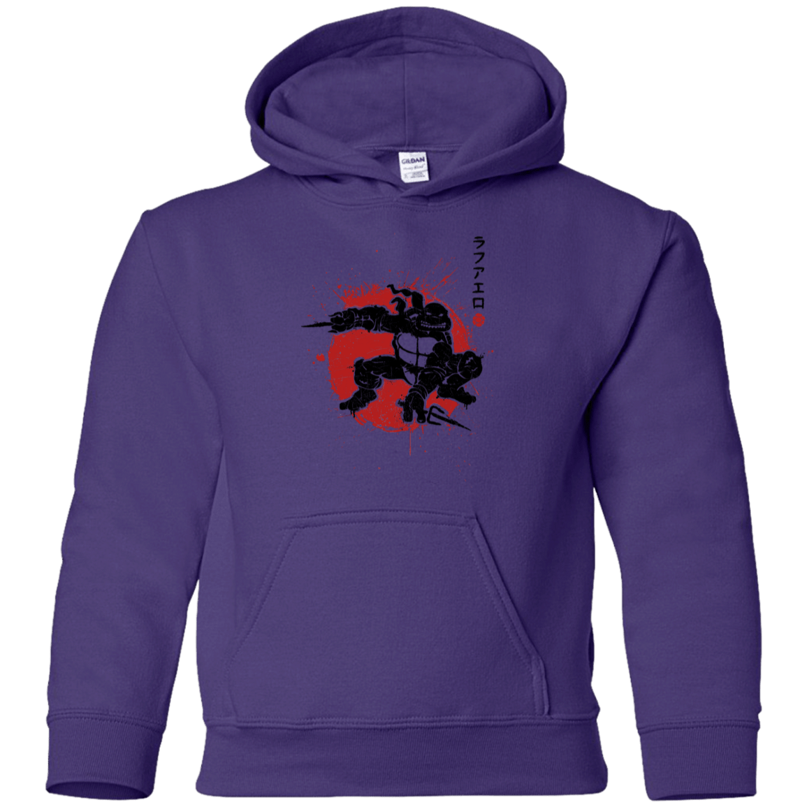 Sweatshirts Purple / YS TMNT - Sai Warrior Youth Hoodie