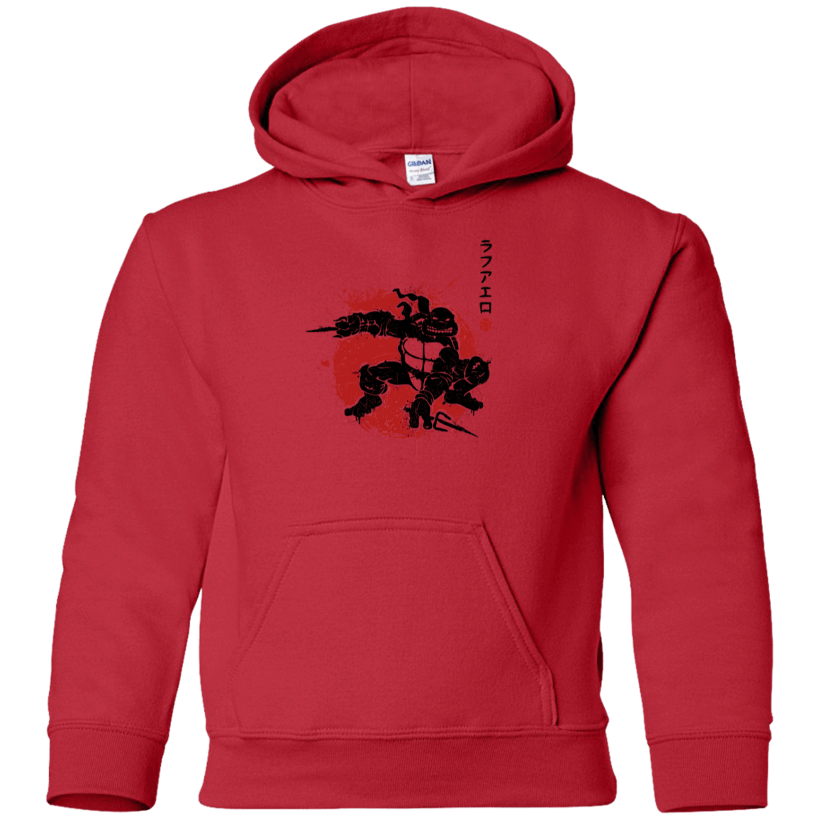 Sweatshirts Red / YS TMNT - Sai Warrior Youth Hoodie