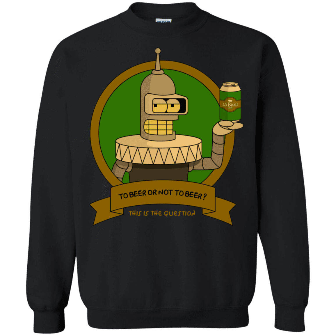 Sweatshirts Black / S To Beer or not to Beer Bender Edition Crewneck Sweatshirt