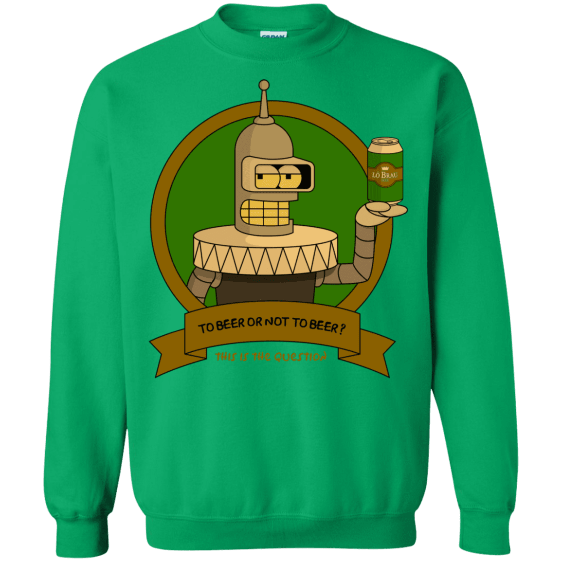 Sweatshirts Irish Green / S To Beer or not to Beer Bender Edition Crewneck Sweatshirt