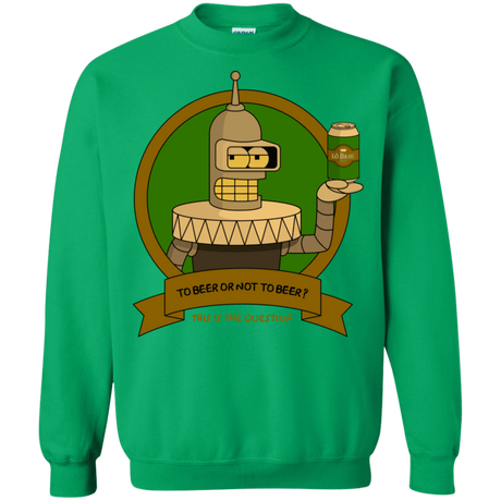 Sweatshirts Irish Green / S To Beer or not to Beer Bender Edition Crewneck Sweatshirt