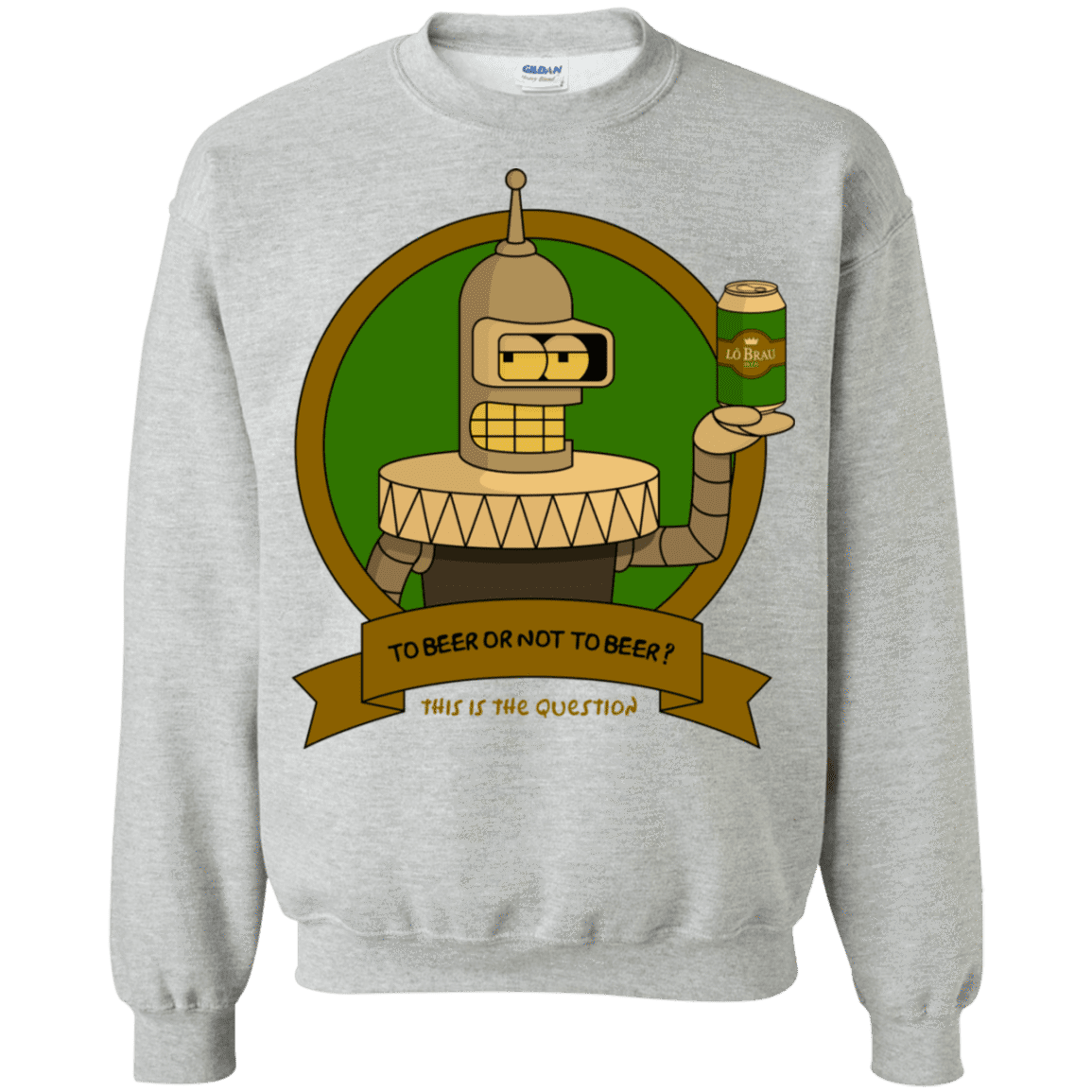 Sweatshirts Sport Grey / S To Beer or not to Beer Bender Edition Crewneck Sweatshirt