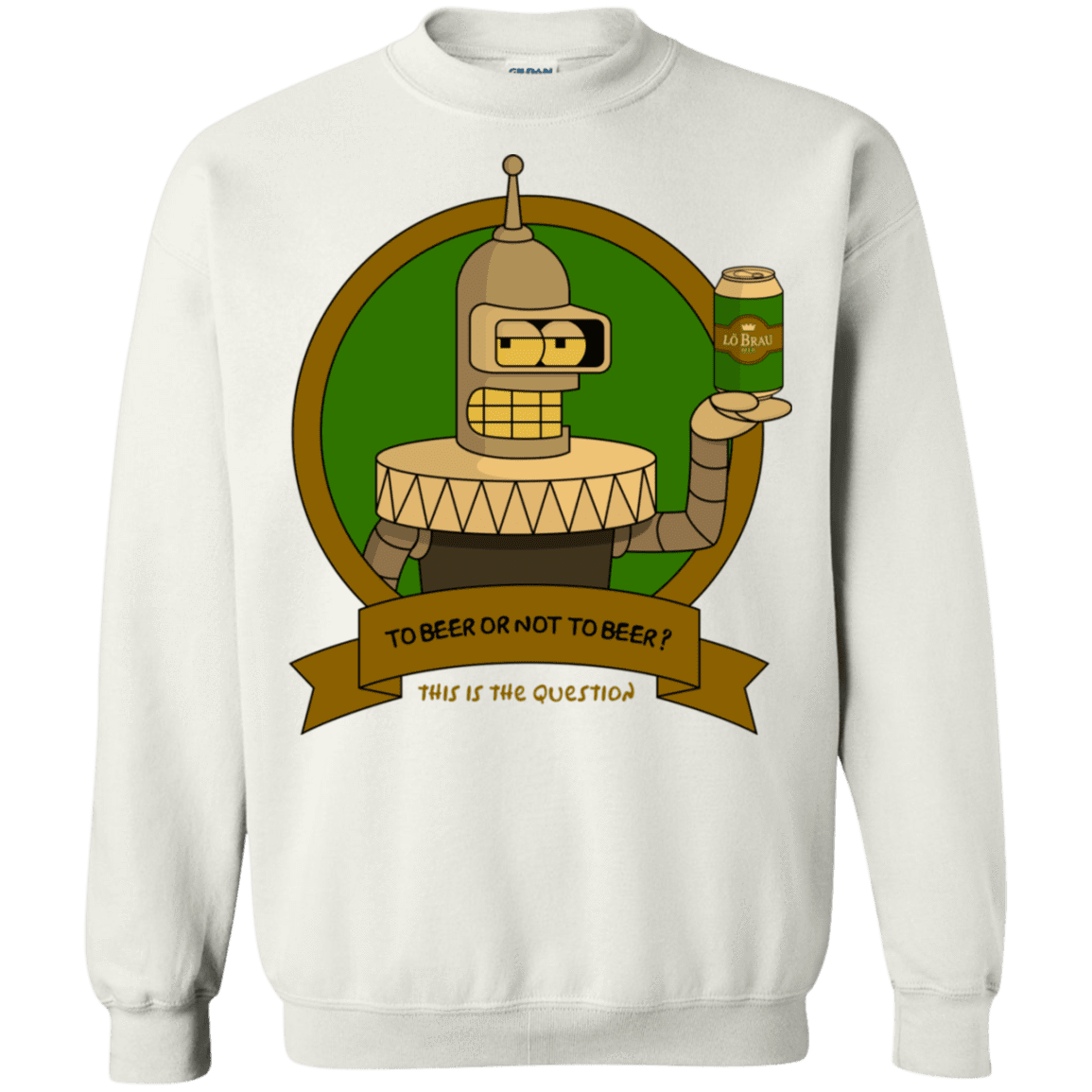 Sweatshirts White / S To Beer or not to Beer Bender Edition Crewneck Sweatshirt