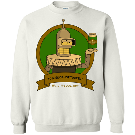 Sweatshirts White / S To Beer or not to Beer Bender Edition Crewneck Sweatshirt