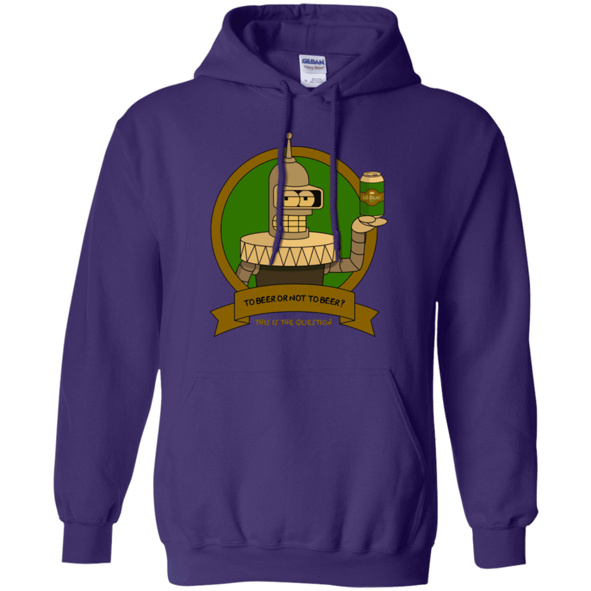 Sweatshirts Purple / S To Beer or not to Beer Bender Edition Pullover Hoodie