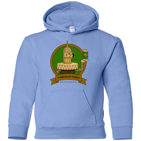 Sweatshirts Carolina Blue / YS To Beer or not to Beer Bender Edition Youth Hoodie